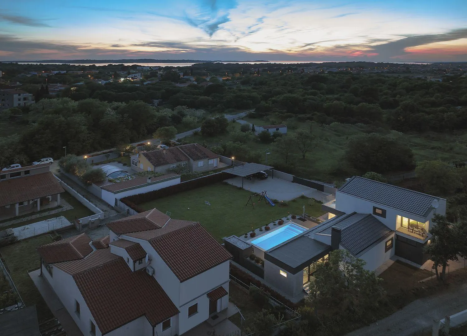 Traumhafte Villa In Valbandon Mit Aussenpool, Klima, Tischfussball Fazana