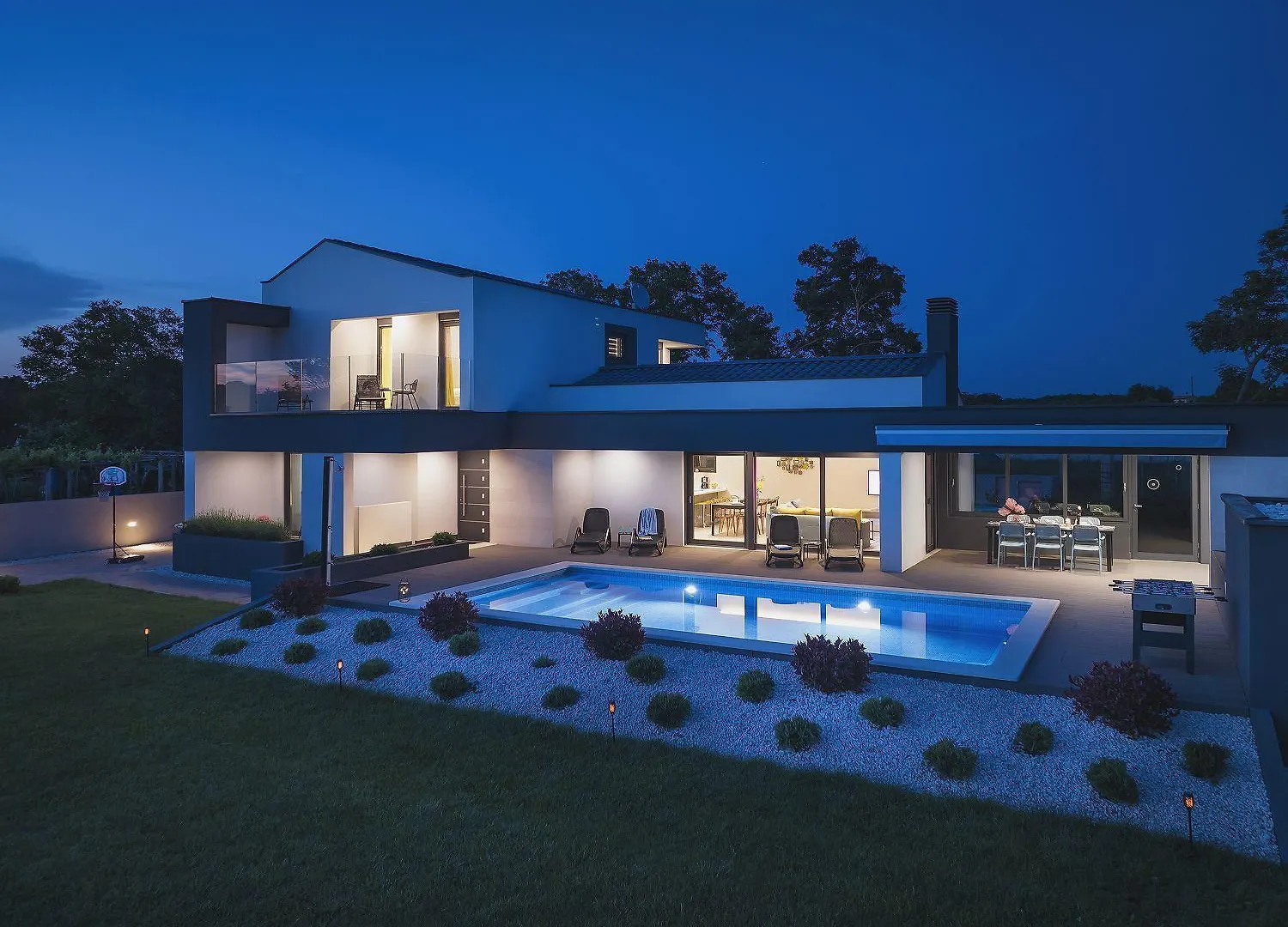 Traumhafte Villa In Valbandon Mit Aussenpool, Klima, Tischfussball Fazana Croatia
