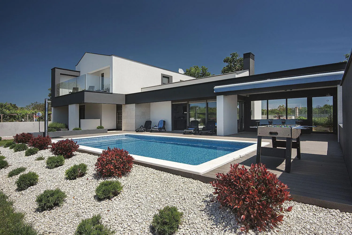 Traumhafte Villa In Valbandon Mit Aussenpool, Klima, Tischfussball Fazana